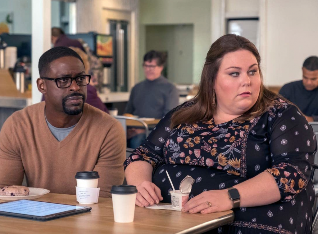 Sterling K. Brown and Chrissy Metz in 'This Is Us.' Photo Credit: IMDB/NBC.