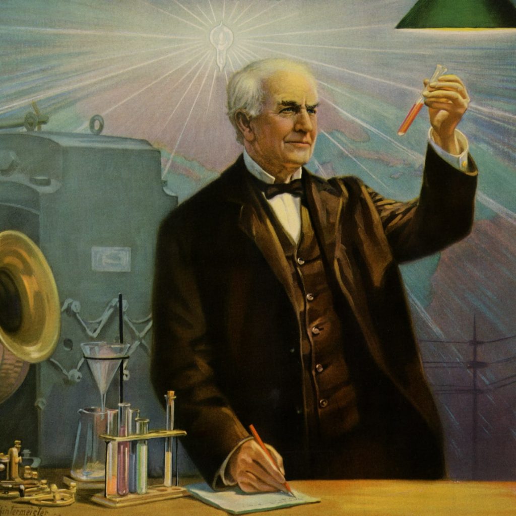 Edison is known for his works and mental toughness. 